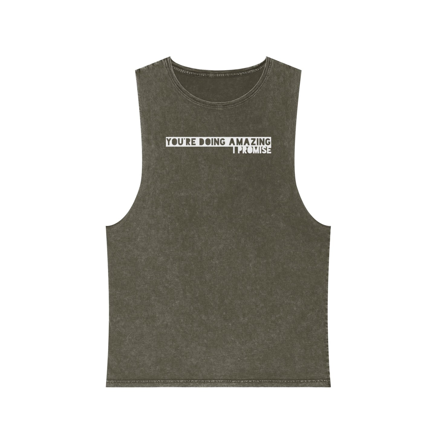 You're Doing Amazing - Stonewash Tank - Adult/Unisex