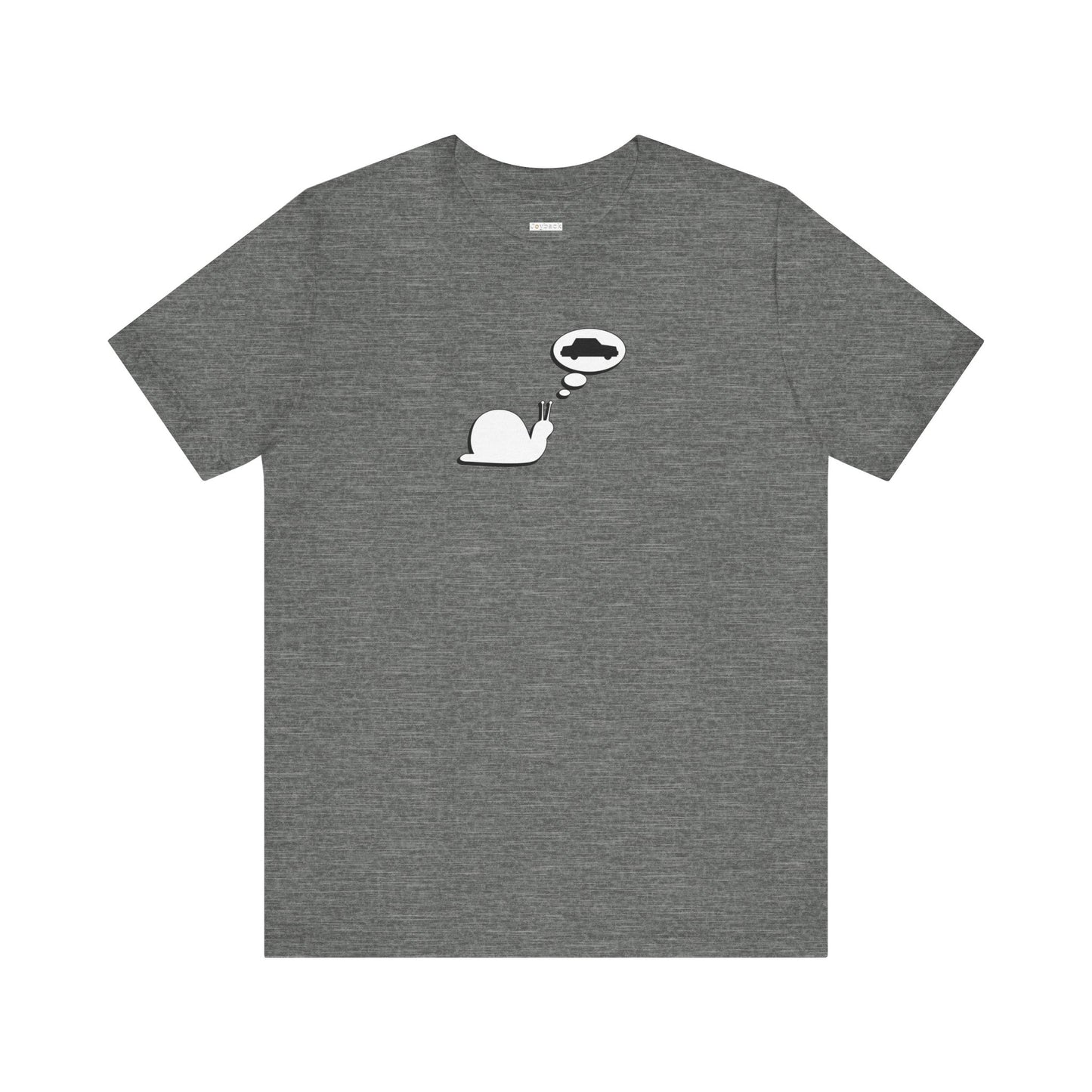 Snail Yearns to Go Fast -  Soft Cotton Tee - Adult/Unisex