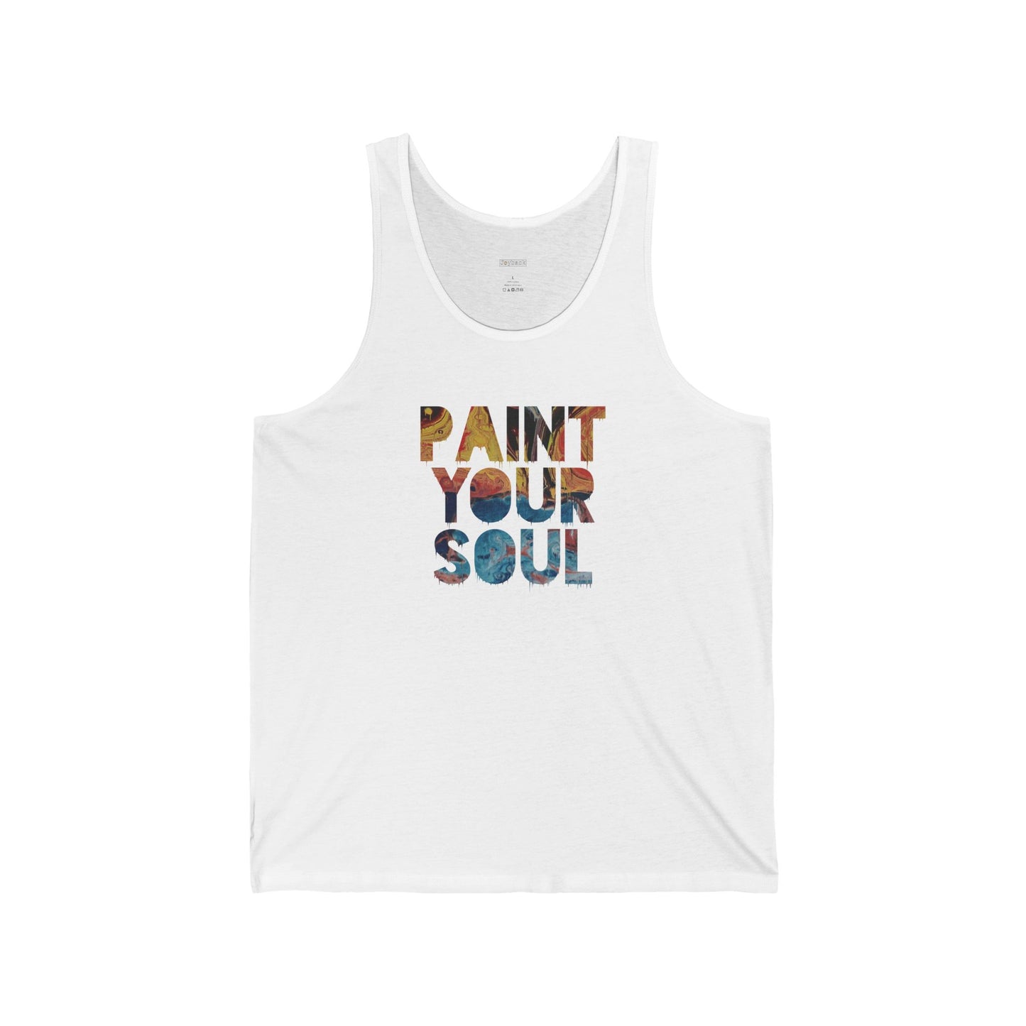 PAINT YOUR SOUL - Unisex Jersey Tank - Adult/Unisex