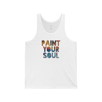 PAINT YOUR SOUL - Unisex Jersey Tank - Adult/Unisex