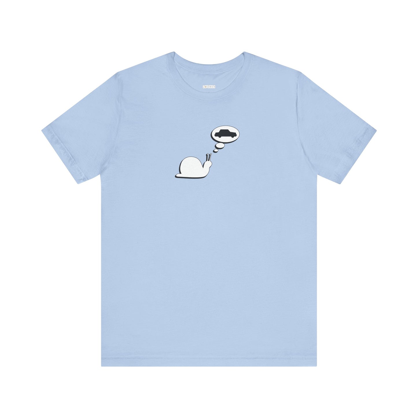 Snail Yearns to Go Fast -  Soft Cotton Tee - Adult/Unisex