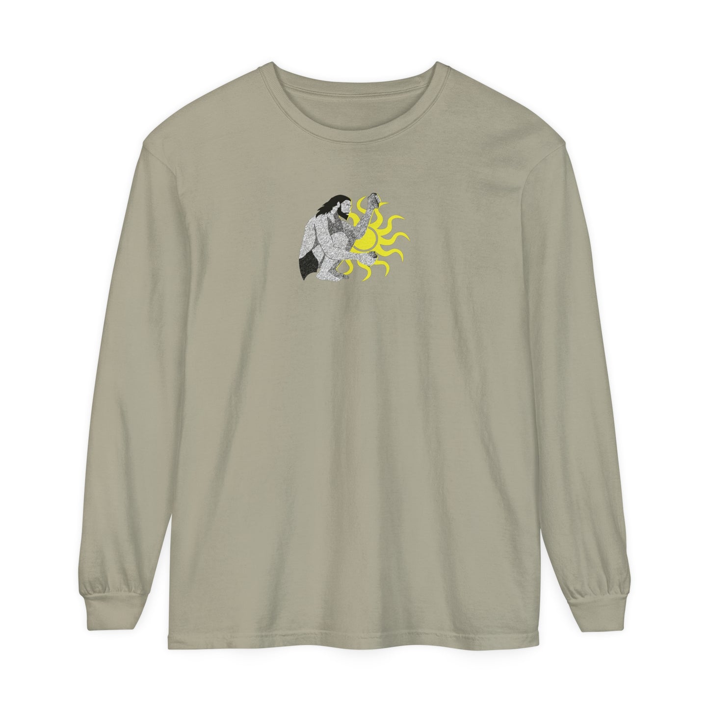 Caveman - Comfy Long-Sleeve Shirt - Adult/Unisex