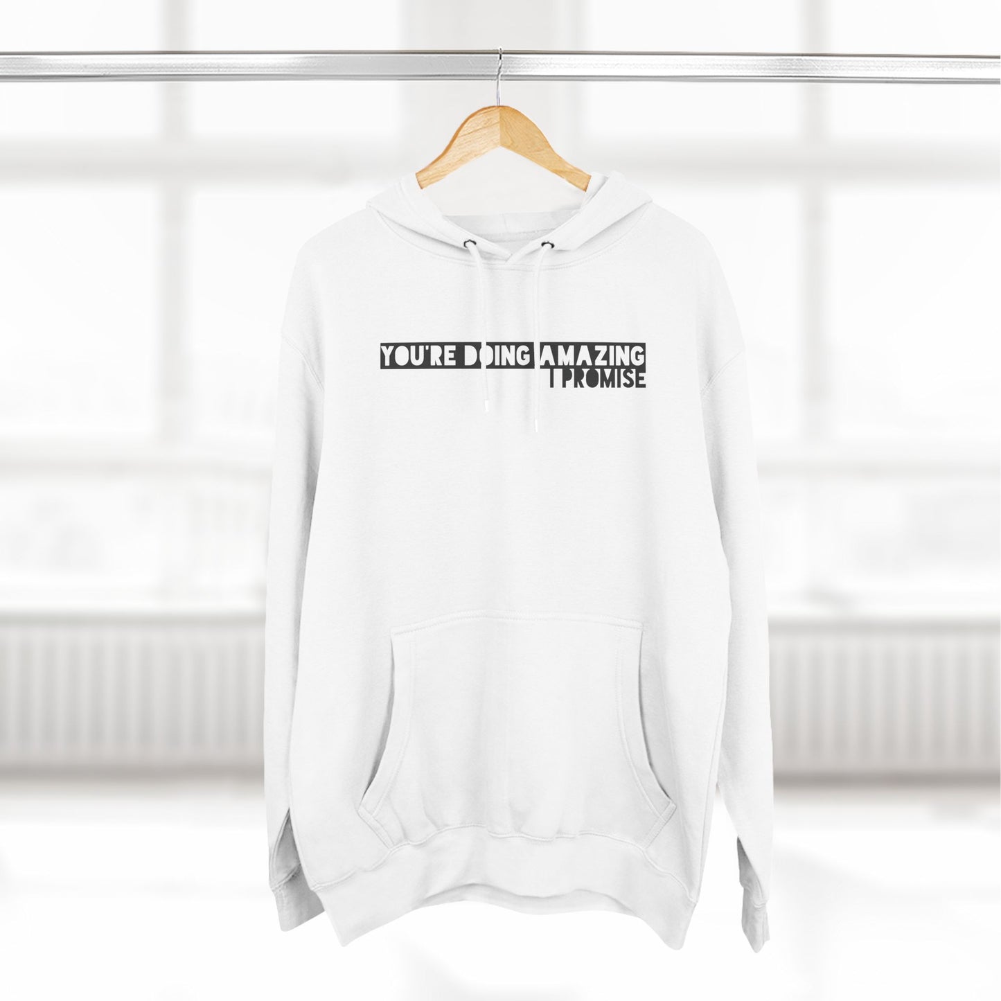 You're Doing Amazing - Cozy Fleece Hoodie - Adult/Unisex