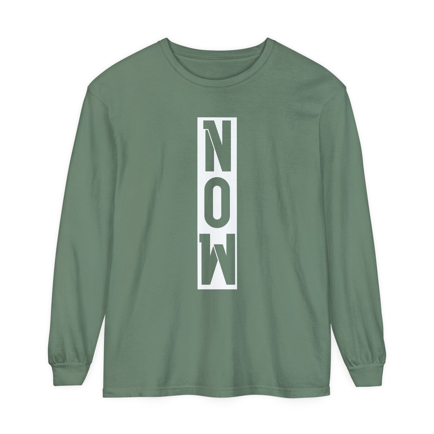 NOW - Comfy Long-Sleeve Shirt - Adult/Unisex