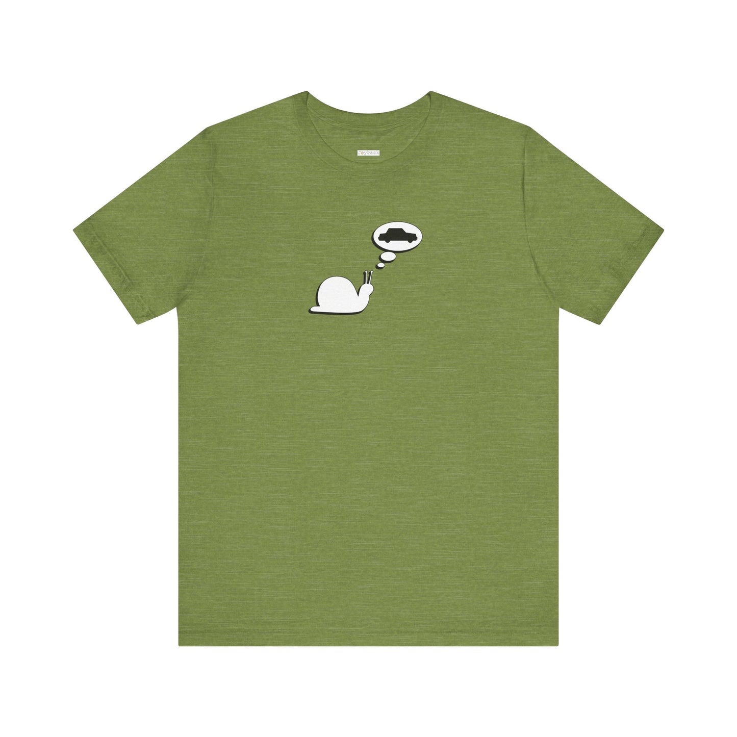 Snail Yearns to Go Fast -  Soft Cotton Tee - Adult/Unisex