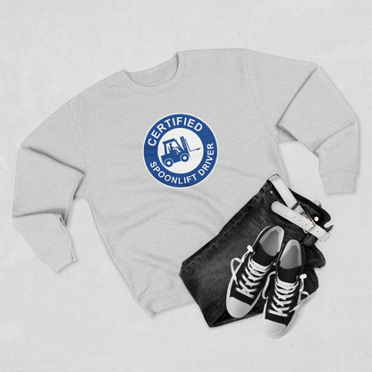 Spoonlift Driver - Cozy Crewneck Sweater - Adult/Unisex