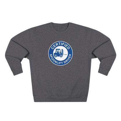 Spoonlift Driver - Cozy Crewneck Sweater - Adult/Unisex