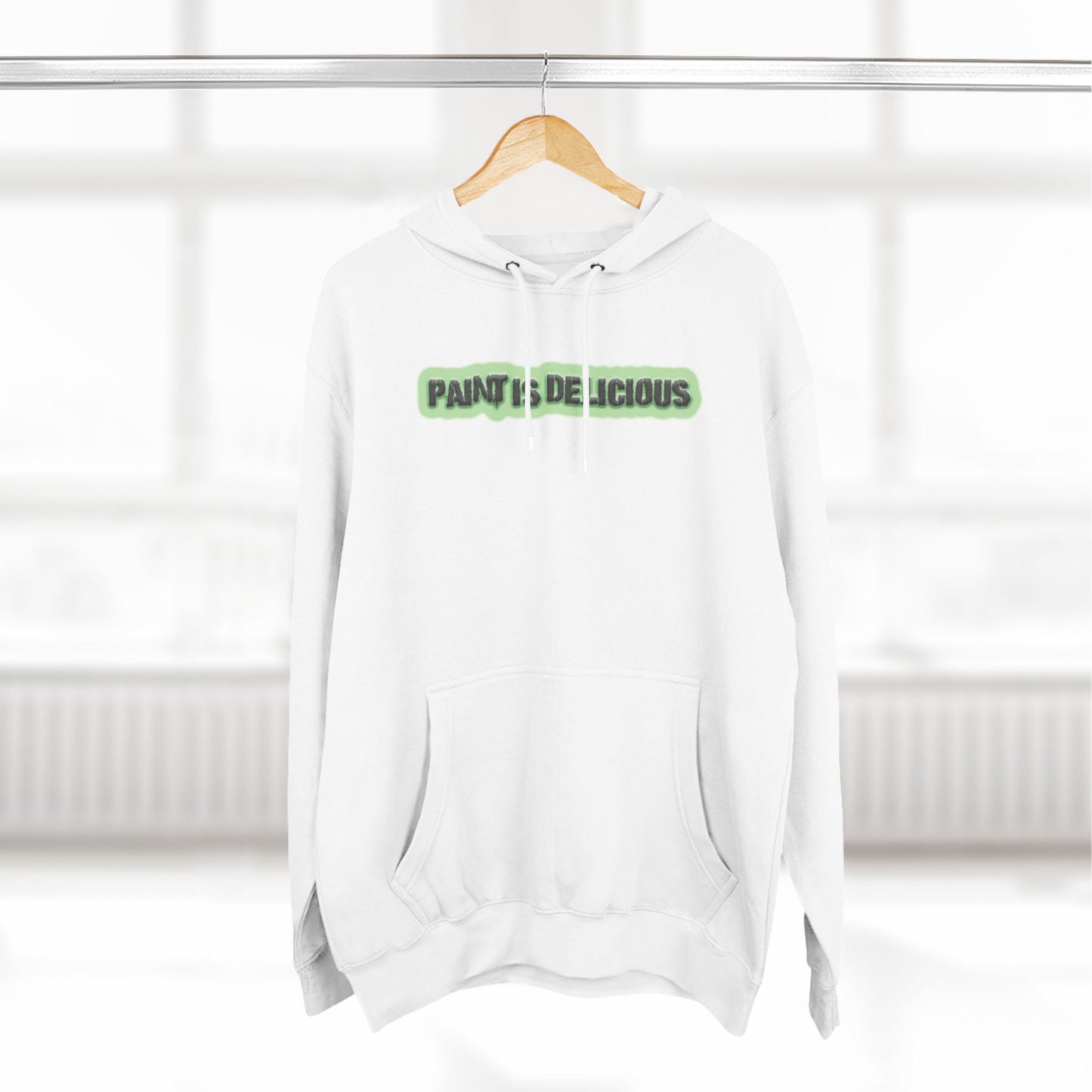 Paint Is Delicious - Cozy Fleece Hoodie - Unisex/Adult