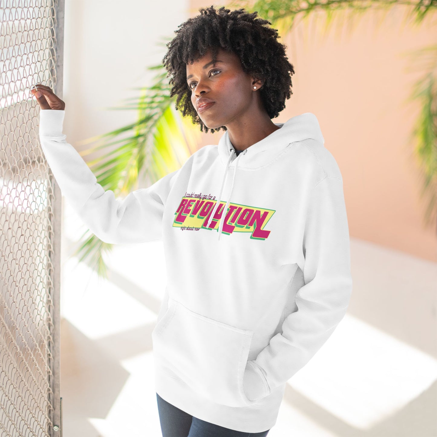 Revolution - Cozy Fleece Hoodie - Unisex/Adult