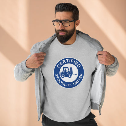 Spoonlift Driver - Cozy Crewneck Sweater - Adult/Unisex