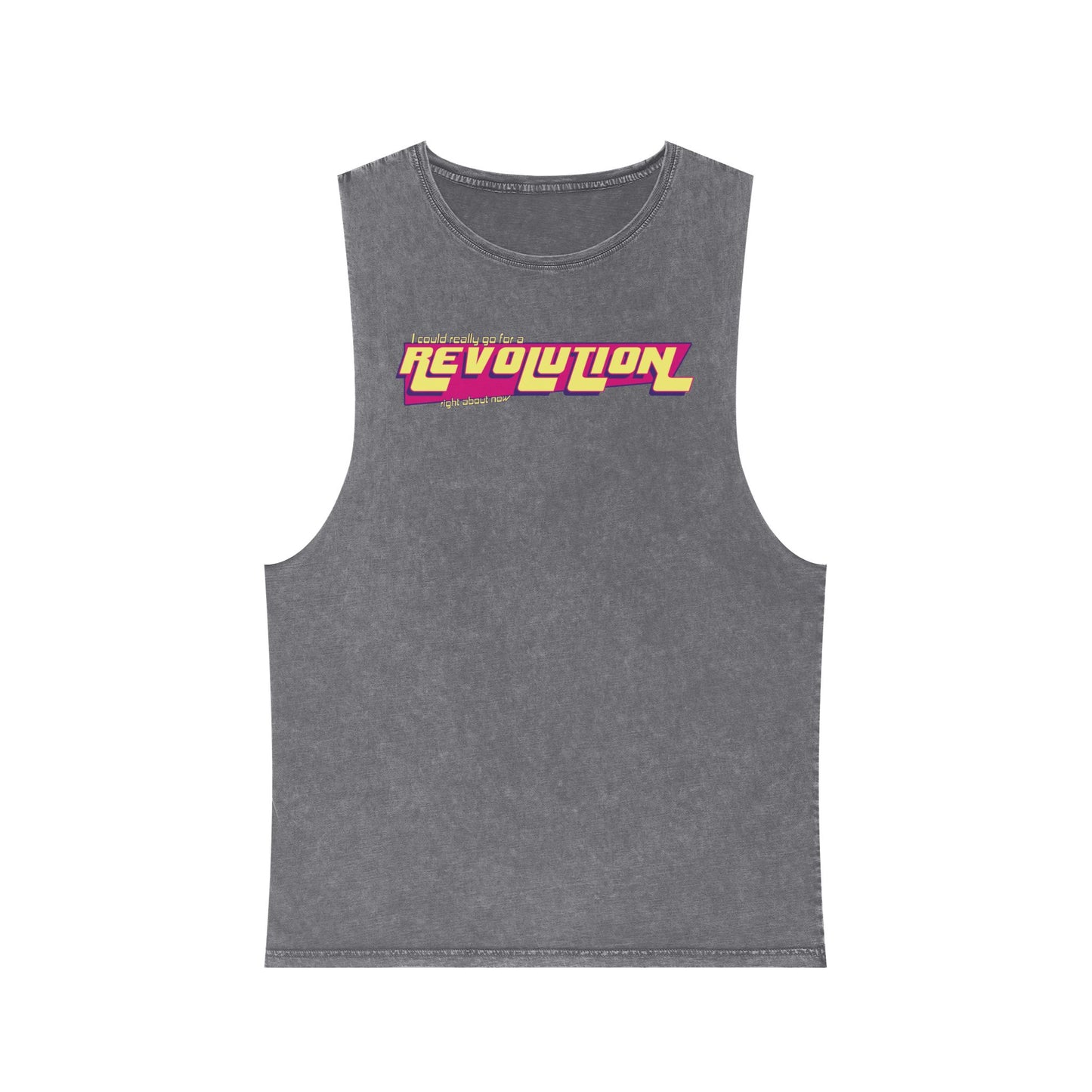 Revolution - Stonewash Tank - Unisex/Adult