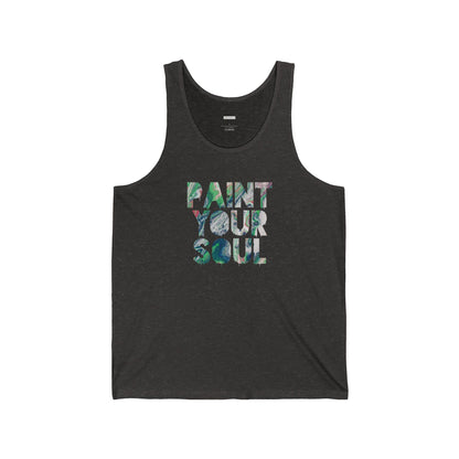 PAINT YOUR SOUL - Unisex Jersey Tank - Adult/Unisex