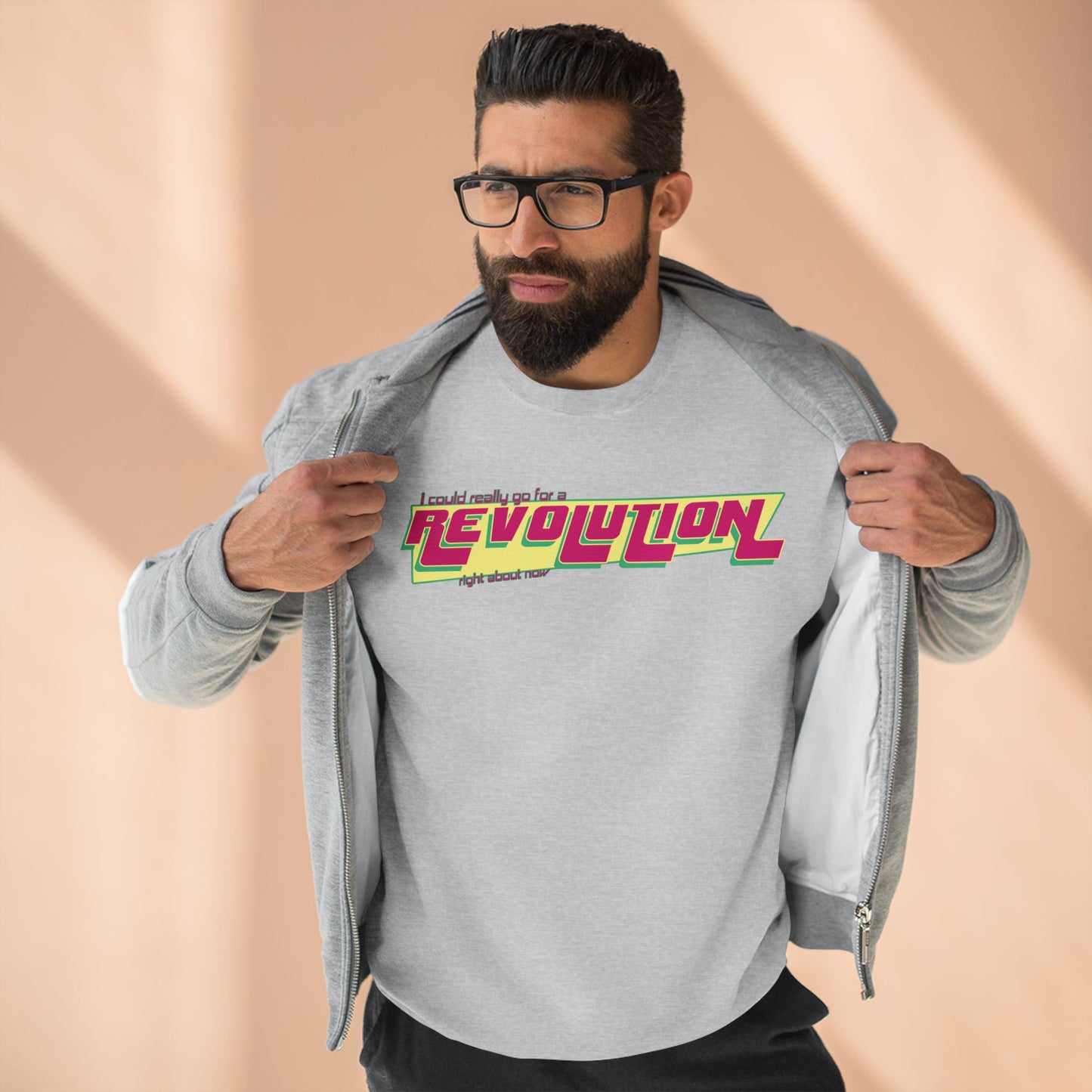 Revolution - Cozy Crewneck Sweater - Unisex/Adult