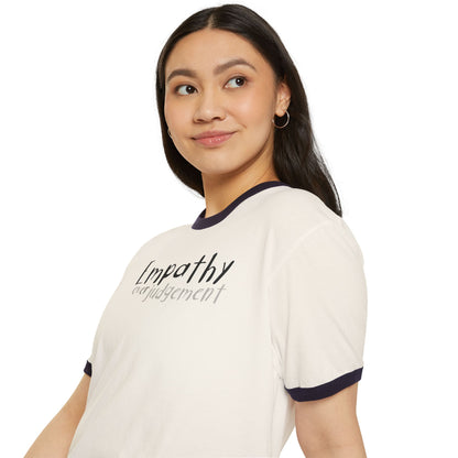 Empathy Over Judgement - Comfy Ring T-Shirt - Adult/Unisex