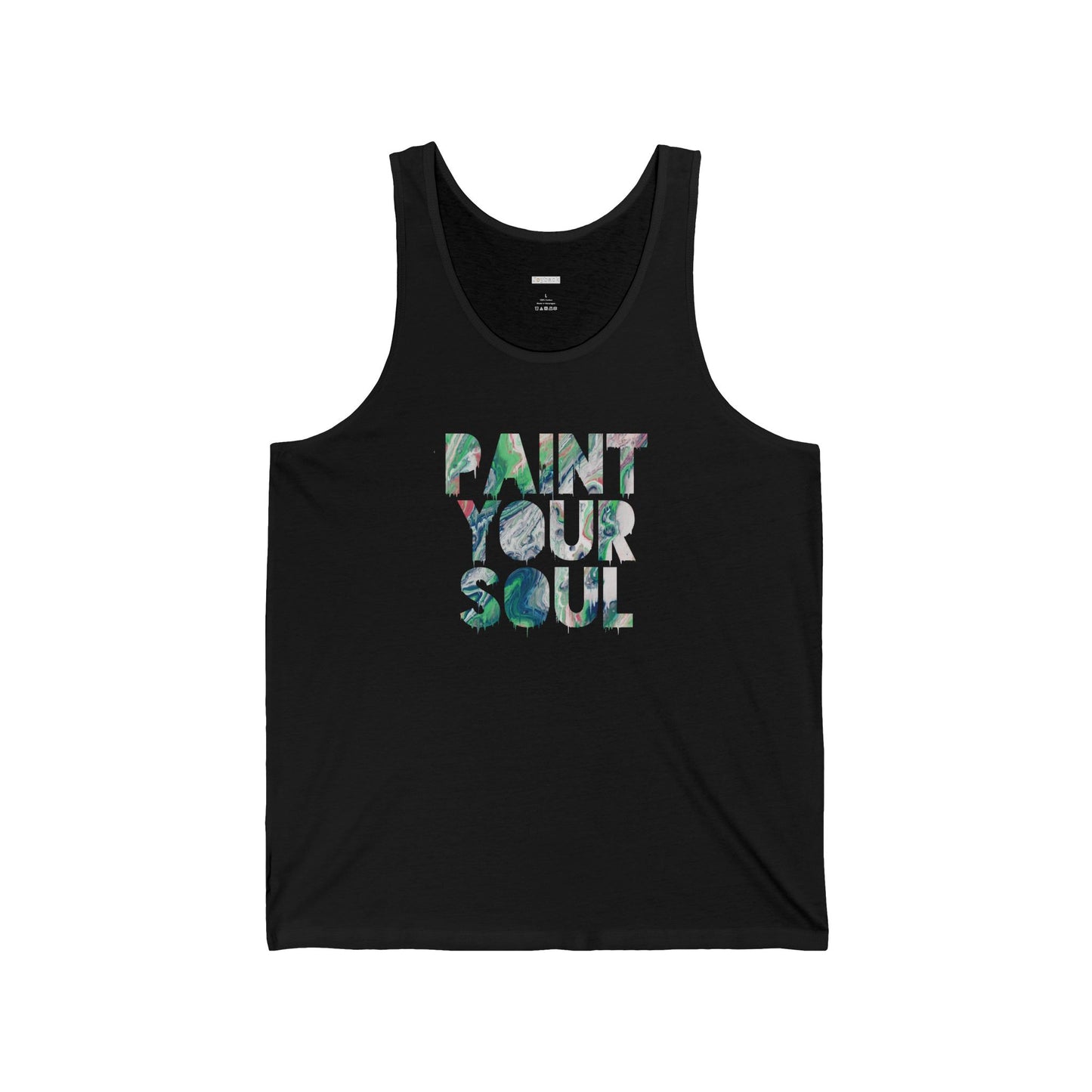 PAINT YOUR SOUL - Unisex Jersey Tank - Adult/Unisex